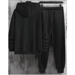 Conjunto Moletom Masculino God Got Me Streetwear - PRETO M - QUEIMA DE ESTOQUE