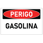 Placa de Perigo | Gasolina