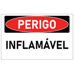 Placa de Perigo | Inflamável