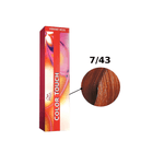 Wella Color Touch Vibrant Reds 7-43 Louro Médio Vermelho Dourado 60g