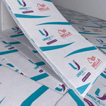 Papel Para Mechas Premium 11cmx47cm Com 100 Folhas Personalizado