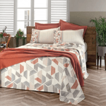 Jogo de Cama Safira 4 peças -QUEEN 2.50x2.70 - Dohler 