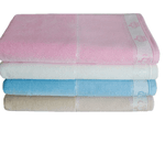 Toalha de banho infantil para bordar Dohler Baby Classic coroa Velour 0,90 x 0,70 cm