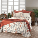 Dohler Jogo de Cama Safira 4 peças - King 2.90x2.90 - Elly