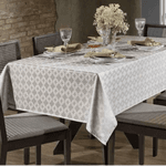 Dohler Toalha de Mesa Jacquard - Quadrada 1.60x1.60 - Prata 