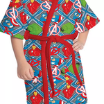  Lepper Roupão Aveludado Infantil - Avengers P