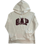 Moletom Gap Flanelado Off White Feminino