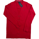 Cardigã Tommy Hilfiger Vermelho Feminino