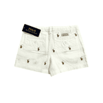 Short Ralph Lauren Sarja Branco Infantil