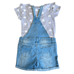 Jardineira com Short e Blusa Vigoss