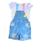 Jardineira com Short e Blusa Tie Dye Vigoss