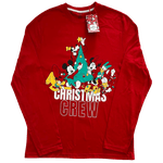 Blusa Manga longa christmans Disney