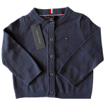 Cardigã Infantil Azul Marinho Tommy Hilfiger