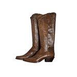 Botas US Cowboys Adulto Modelo Texana Feminina Couro Palha