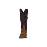 Botas US Cowboys Adulto Modelo Texana Feminina Couro Ferrugem e Bordo