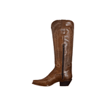Botas US Cowboys Adulto Modelo Texana Feminina Couro Palha