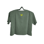 Cropped Feminino Verde Musgo