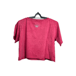 Cropped Feminino Vermelho Terroso