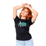 Baby Look Positive Vibes Dedo do Meio Debochada Humor Blusinha Feminina Use Clan