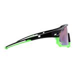 Óculos de Sol Performance Máscara Manila Preto e Verde c/ Moldura Removível - Polarizado UV400