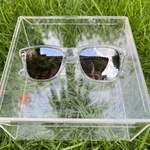 Óculos de Sol Clássico Transparente Punta Cana - Polarizado UV400