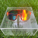 Óculos de Sol Laranja Performance Máscara Jeri - Polarizado UV400