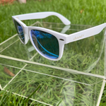 Óculos de Sol Branco Clássico Toledo - Polarizado UV400