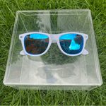 Óculos de Sol Branco Clássico Toledo - Polarizado UV400