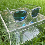 Óculos de Sol Clássico Transparente Miami - Polarizado UV400