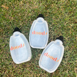 Garrafa Squeeze Transparente Hidratação 300ml