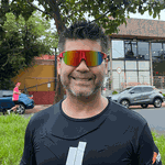 Óculos de Sol Performance Máscara Genova Vermelho - Polarizado UV400