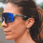 Óculos de Sol Cinza Performance Máscara Niterói Polarizado UV400