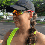 Óculos de Sol Performance Máscara Malibu Preto e Laranja - Polarizado UV400