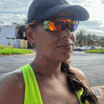 Óculos de Sol Performance Máscara Malibu Preto e Laranja - Polarizado UV400