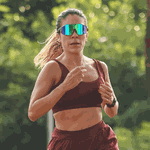 Óculos de Sol Cinza Performance Máscara Niterói Polarizado UV400