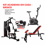Kit Academia em Casa – Básico | Livevo