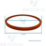 Anel Silicone Vedação Autoclave 12l Mod L Dabi