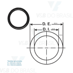 Kit Anel Oring Micromotor 181 Intramatic Compatível Kavo