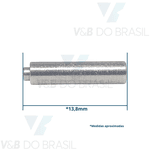 Eixo Pinça Roll-air Iii/605c Pb Liso 13,8mm P/ Alta Rotação