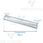 Ponteira Acrílico Fotopolimerizador Ld Max 1 Dente (Reta) Gnatus