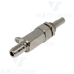 Registro (Torneira) para Unidade de Água Mangueiras 1 Fina (3/16) e 1 Grossa (5/16) - sem Knob