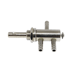 Válvula Desviadora de Fluxo 3 Vias - 1 Entrada e 2 Saídas (Sem Knob) - Modelo Dabi/gnatus/outros