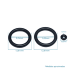 Kit Oring para Terminal Triplo Borden (kit 3)