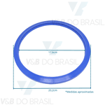 Anel Silicone Vedação para Autoclave 5l Alt