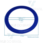 Anel Silicone Vedação Autoclave Inox 12/21l Dentemed