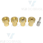 Acessórios do Torno para Montar e Sacar Rolamentos (Kit 5)
