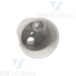 Suporte de Pontas Branco Diâmetro 15mm Dabi