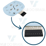 Teclado Membrana Equipo Techno Unidade Assist 200 Dabi