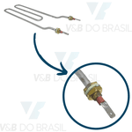 Resistência Tipo W 1.750W 110v para Autoclave 12l Dabi