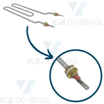 Resistência Tipo W 1.750W 110v para Autoclave 12l Dabi